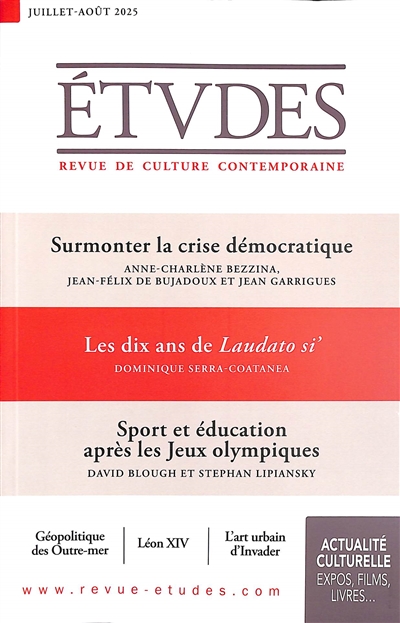 Etudes, n° 4328