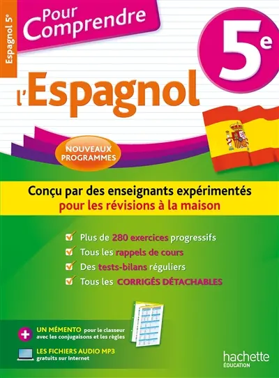 Pour comprendre l'espagnol 5e : nouveaux programmes