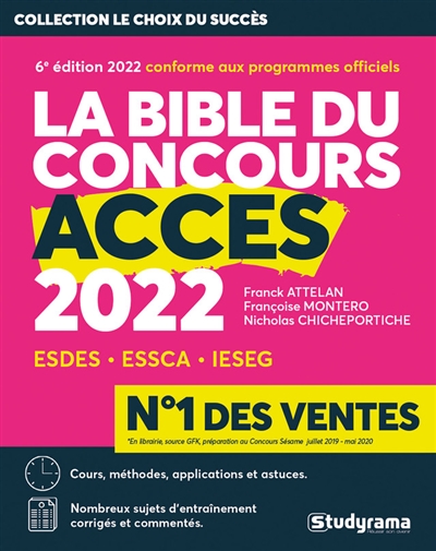 La bible du concours Accès...
