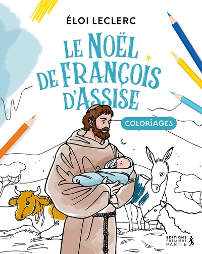 Le Noël de François d'Assise : coloriages