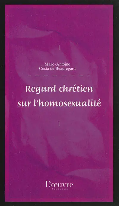 Regard chrétien sur l'homosexualité