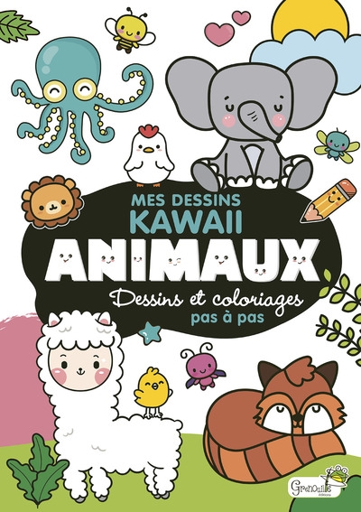 Animaux : dessins et coloriages pas à pas