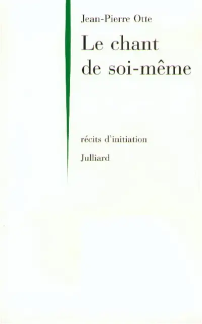 Le chant de soi-même