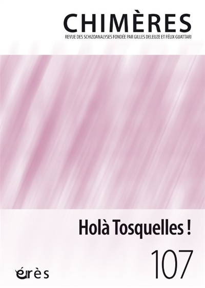 Chimères, n° 107. Gestes,...