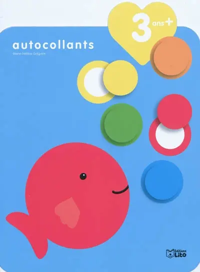 Autocollants, 3 ans +, jaune