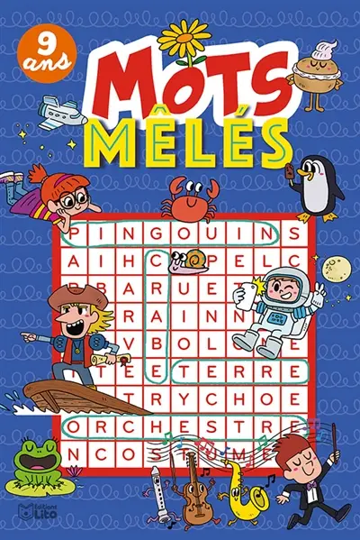 Mots mêlés : 9 ans