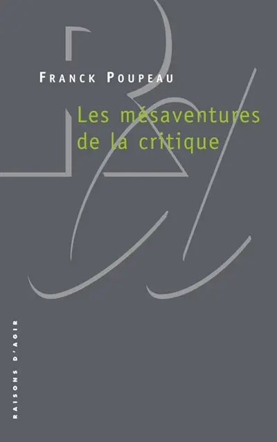 Les mésaventures de la critique