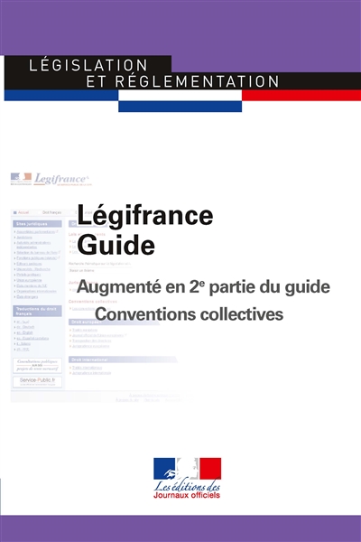 Légifrance guide : augmenté en 2e partie du guide Conventions collectives