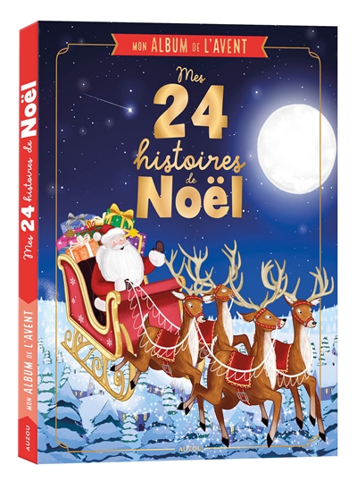 mon album de l'avent : mes 24 histoires de noël