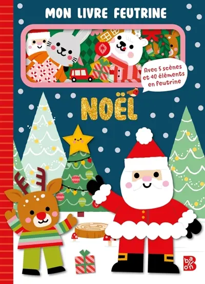 Mon livre feutrine : Noël
