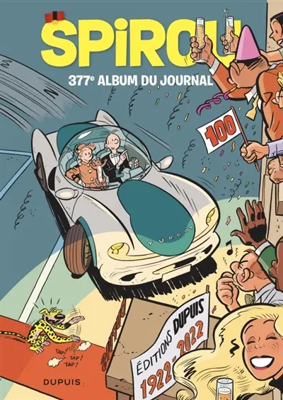 Recueil du journal de Spirou. Vol. 377. Du 23 mars au 25 mai 2022