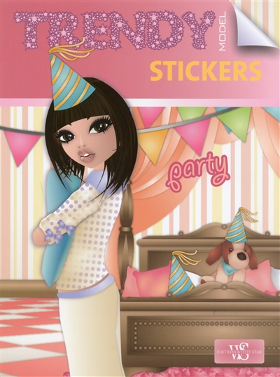 Trendy model : party stickers
