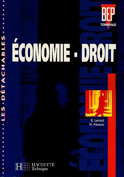 Economie droit, BEP terminale