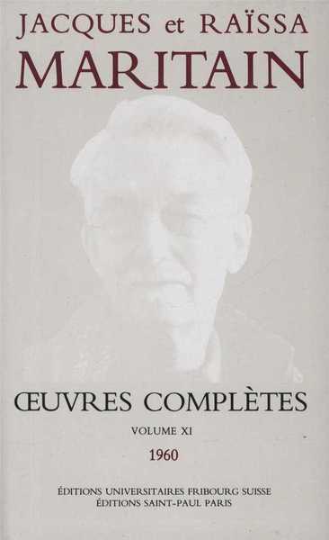 Oeuvres complètes. Vol. 11. 1960