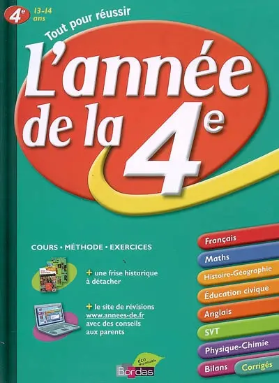 L'année de la 4e
