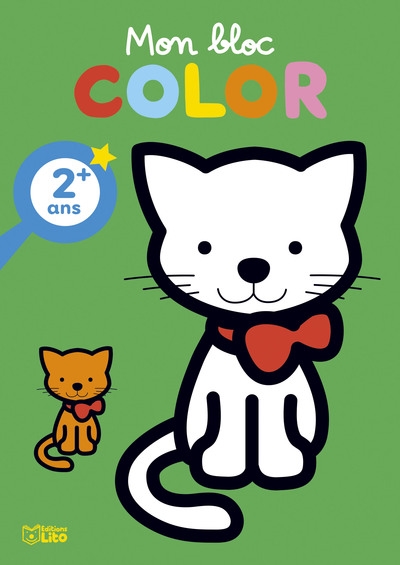 Mon bloc color : 2 ans + : le chat