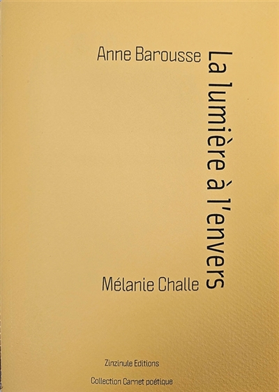 La lumière à l'envers