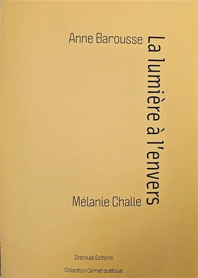 La lumière à l'envers