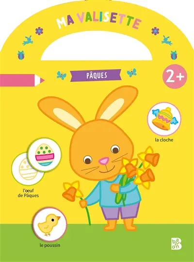 Pâques : je colle et je colorie : 2 +