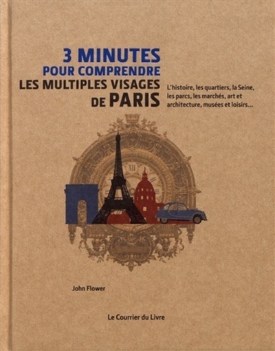 3 minutes pour comprendre les multiples visages de Paris : l'histoire, les quartiers, la Seine, les parcs, les marchés, art et architecture, musées et loisirs...