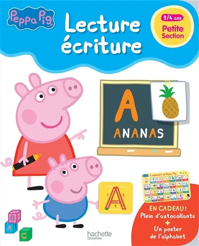 Lecture écriture : petite section : 3-4 ans