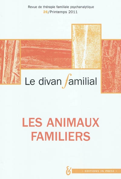 Divan familial (Le), n° 26. Les animaux familiers