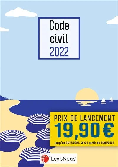 Code civil 2022 : jaquette parasol