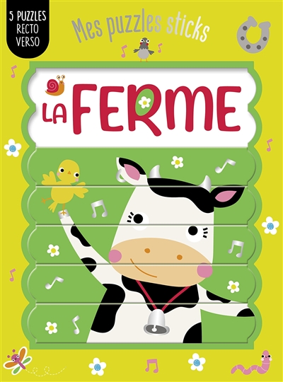 Mes puzzles sticks, la ferme