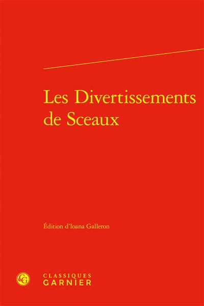 Les divertissements de Sceaux