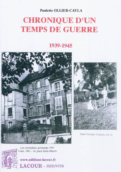 Chronique d'un temps de...