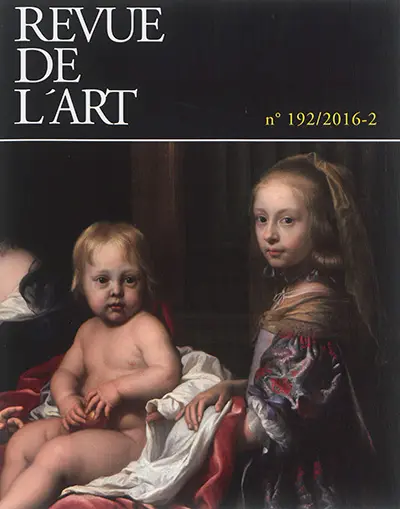Revue de l'art, n° 192