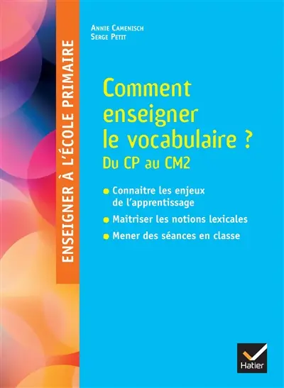 Comment enseigner le vocabulaire ? : du CP au CM2