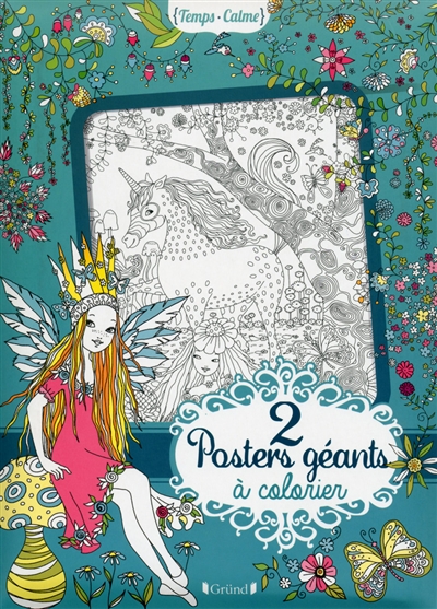 2 posters géants à colorier