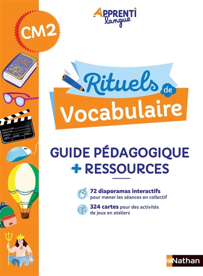 Apprentilangue, CM2 : rituels de vocabulaire : guide pédagogique + ressources