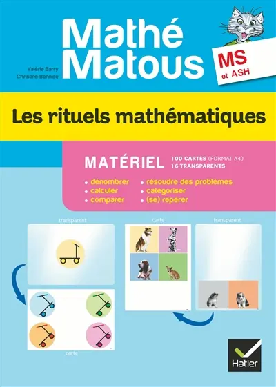 Les rituels mathématiques, MS et ASH : matériel