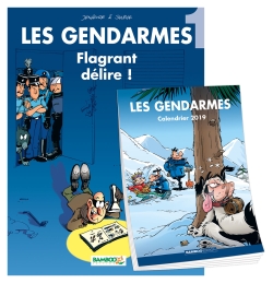 Les gendarmes : pack tome 1 + calendrier 2019
