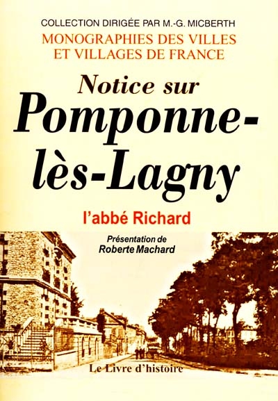Notice sur Pomponne-lès-Lagny