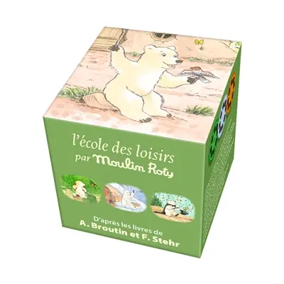 Boîte de 3 disques Calinours : recharge pour lampe à histoires