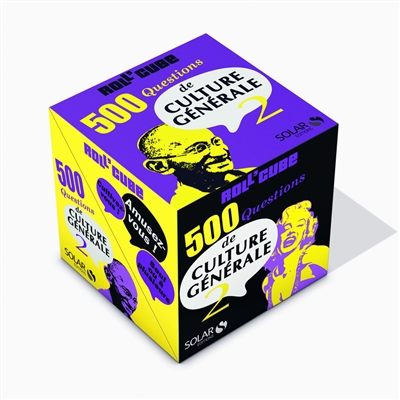 Roll'cube : 500 questions de culture générale. Vol. 2