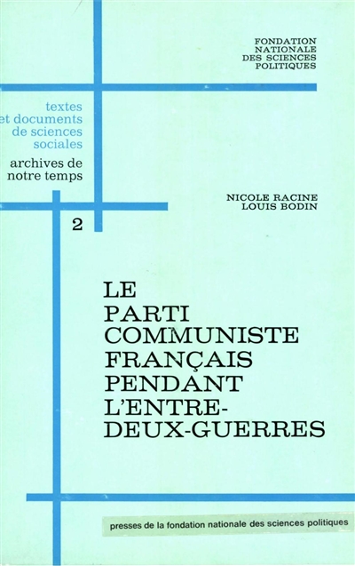 Le Parti communiste français pendant l'entre-deux-guerres