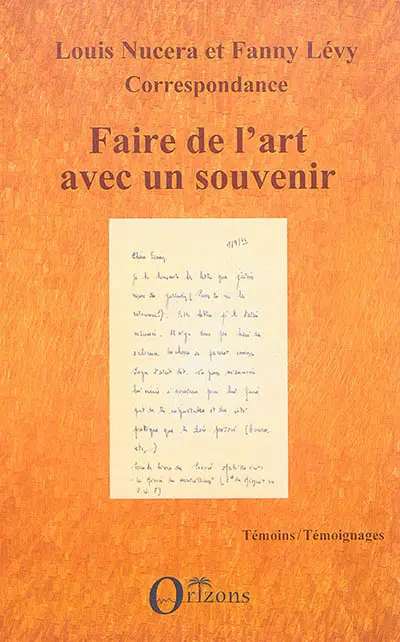 Faire de l'art avec un souvenir : correspondance