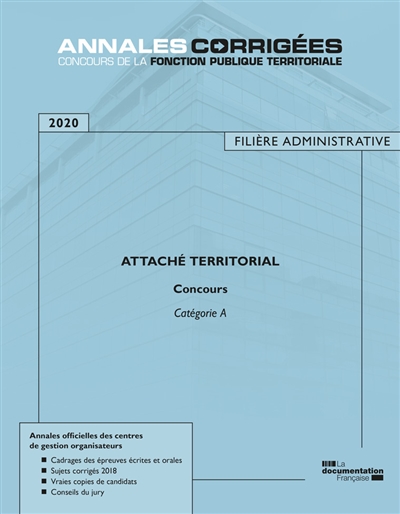 Attaché territorial 2020 :...
