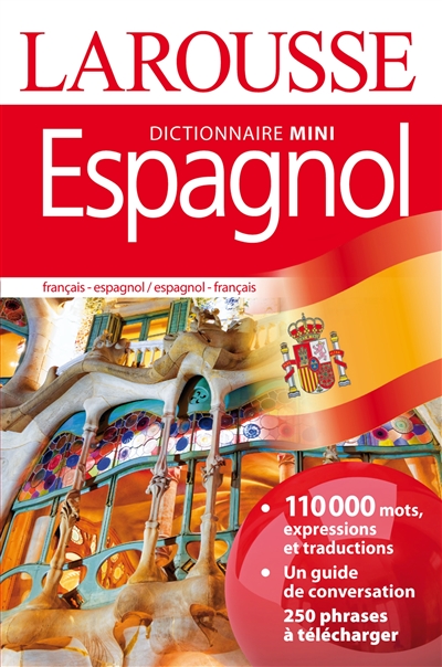 Espagnol mini dictionnaire : français-espagnol, espagnol-français. Espanol mini diccionario : francés-espanol, espanol-francés