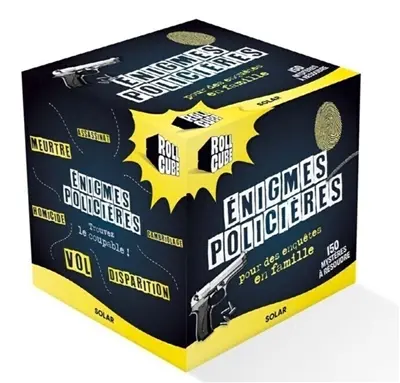 Rollcube Enigmes policières : Pour des enquête en famille
