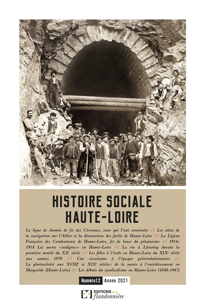 Histoire sociale Haute-Loire, n° 12