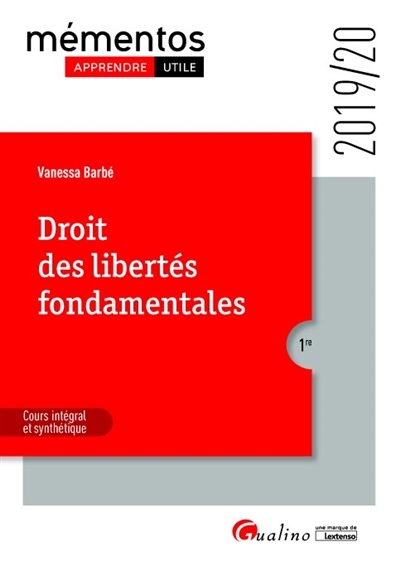Droit des libertés fondamentales : 2019-2020