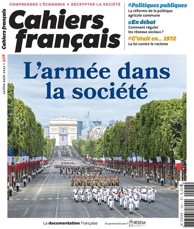 Cahiers français, n° 428. L'armée dans la société