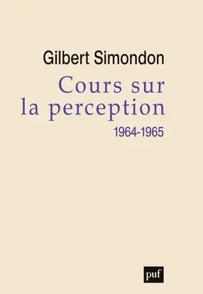 Cours sur la perception, 1964-1965