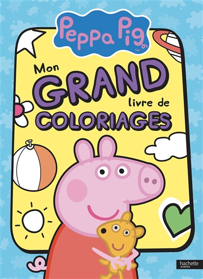 Peppa Pig : mon grand livre de coloriages