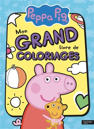Peppa Pig : mon grand livre de coloriages